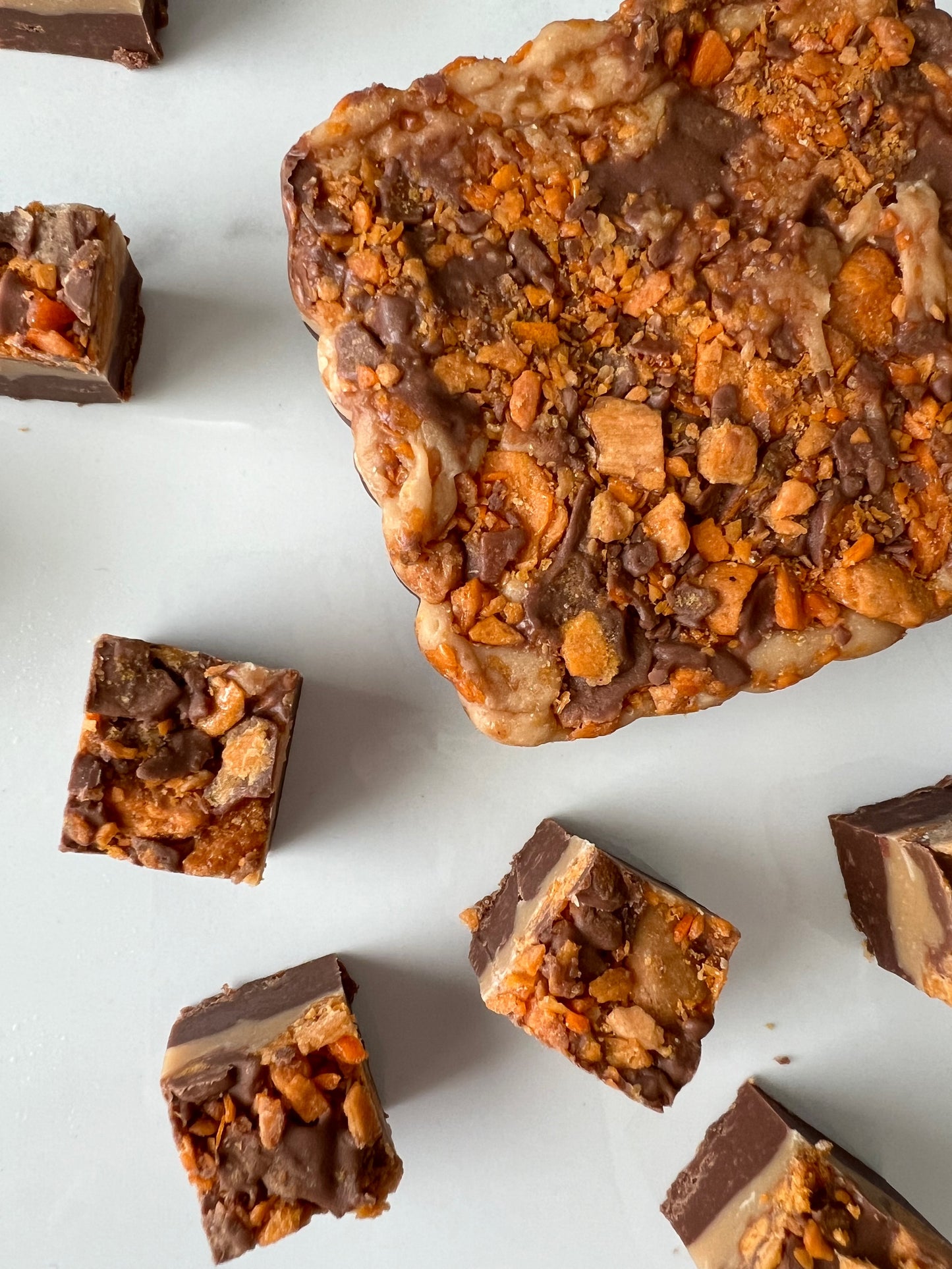 Peanut Butter Crunch Fudge
