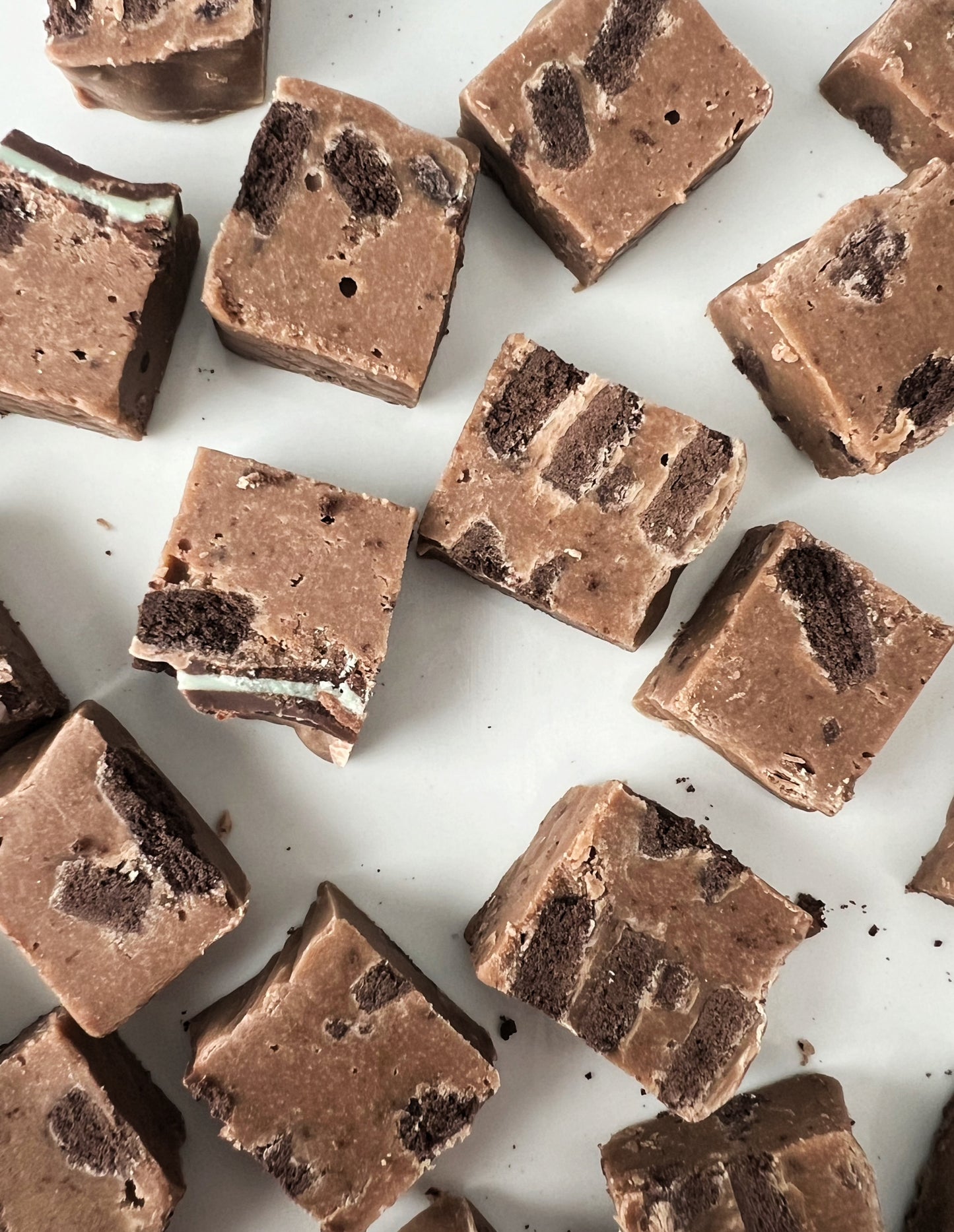 Mint & Cookies Fudge