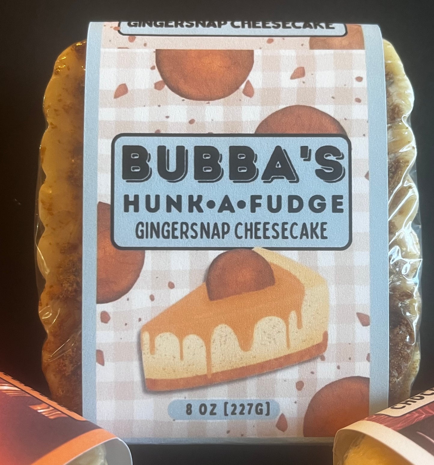 Ginger Snap Cheesecake Fudge