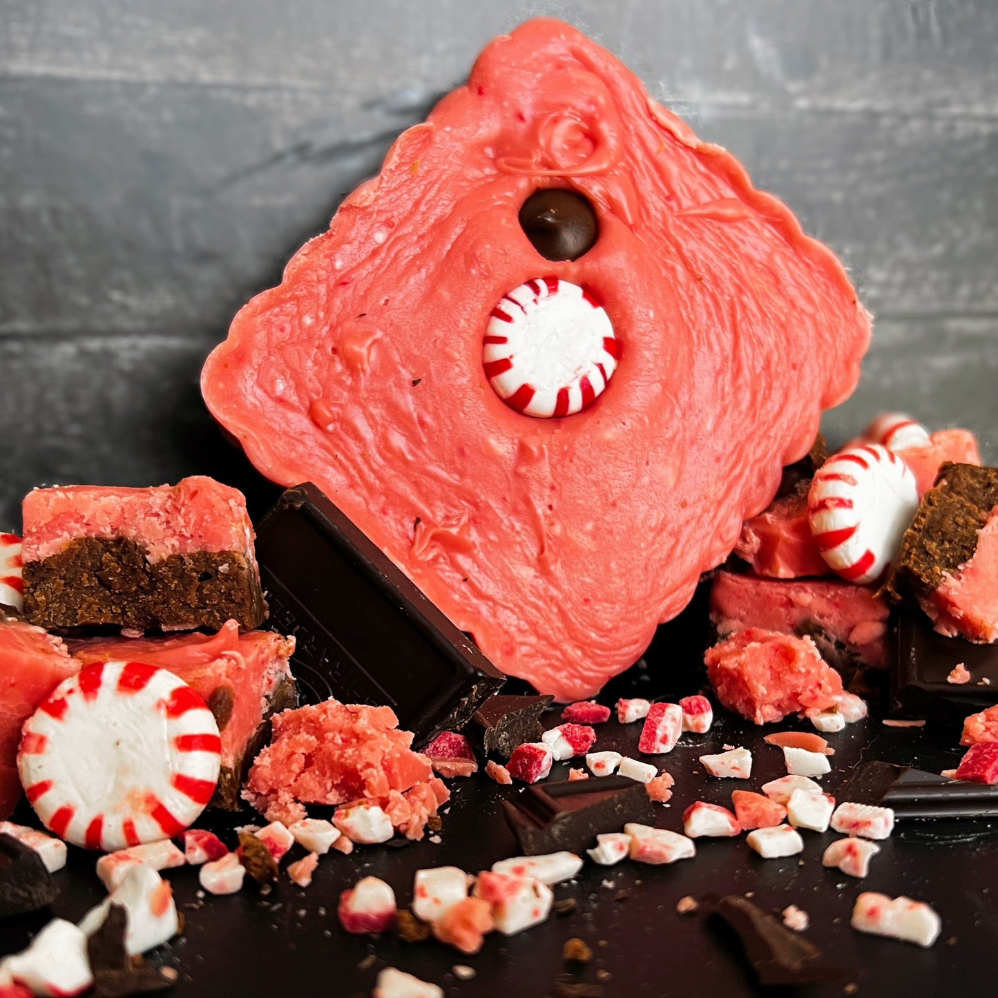 Peppermint Patty Fudge