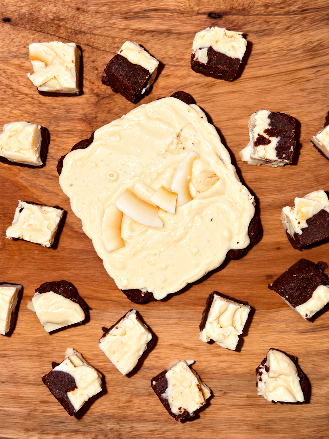 Chocolate Coconut Fudge
