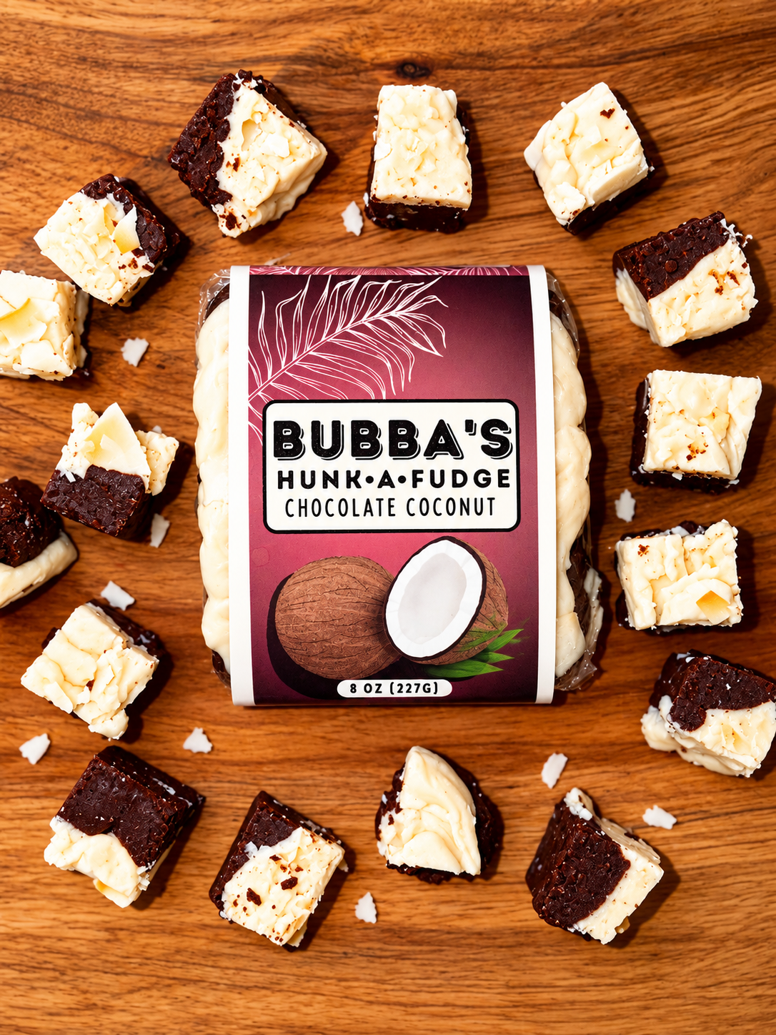 Chocolate Coconut Fudge
