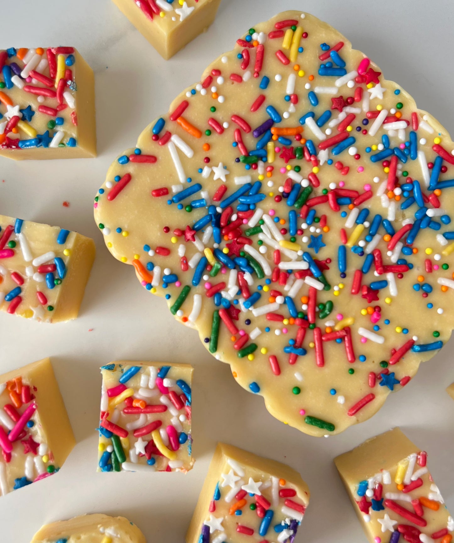Birthday Cake Fudge