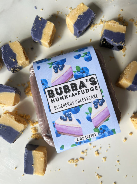 Blueberry Cheesecake Fudge