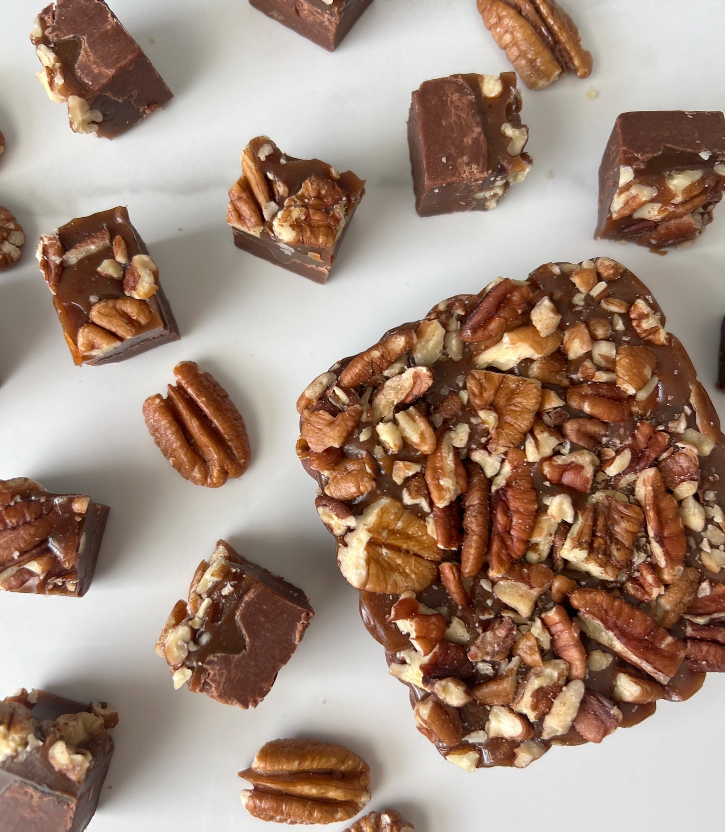 Pecan Patty's (chocolate, caramel and pecans)