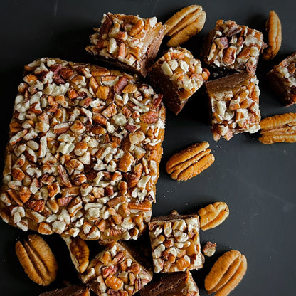 Pecan Patty's (chocolate, caramel and pecans)